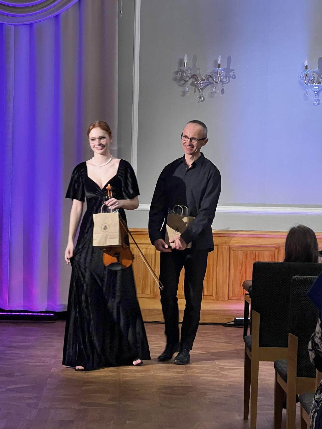 Recital absolwentki - Urszuli Trojanowskiej 21 III 2023