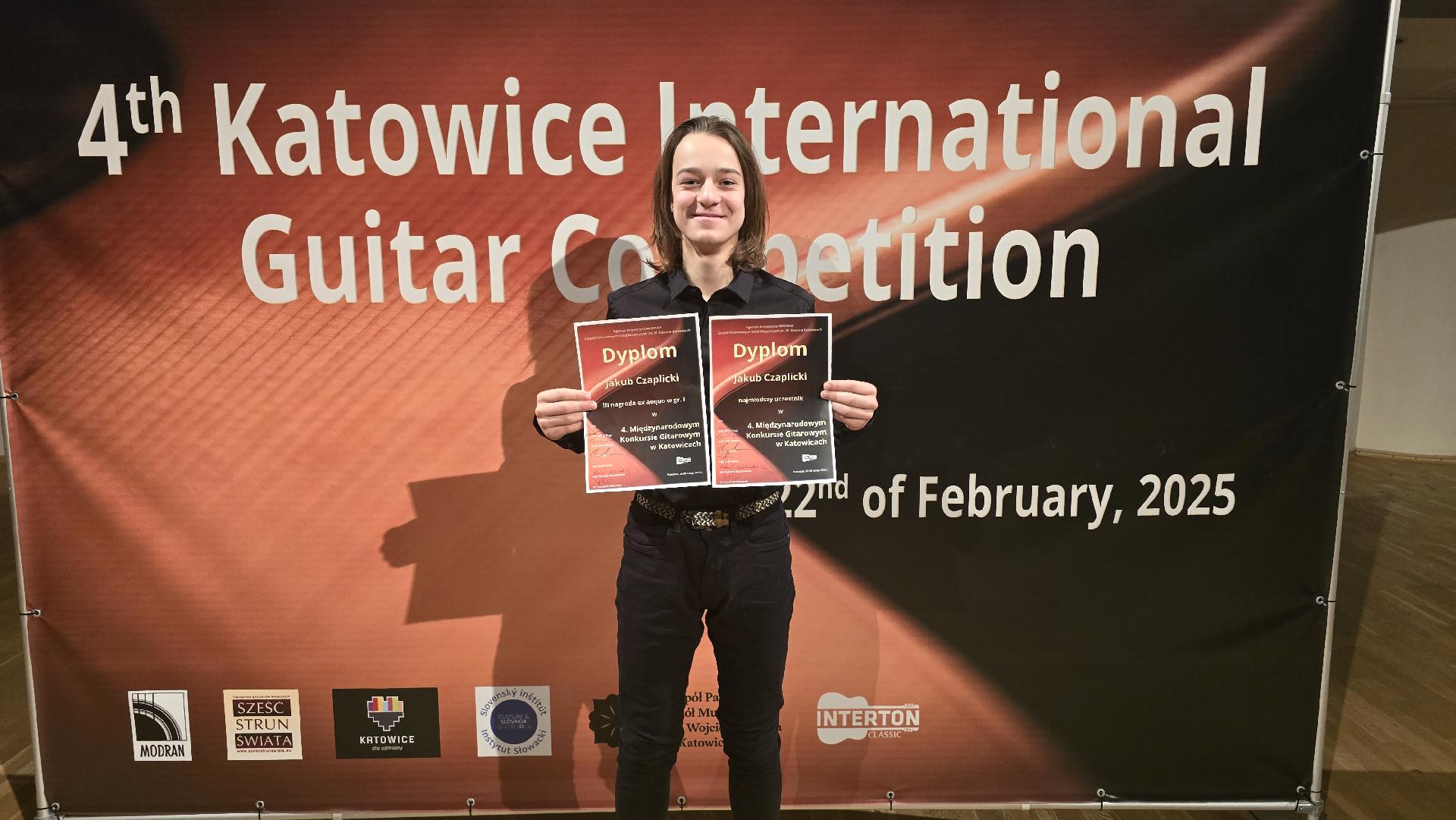 IV Międzynarodowy Konkurs Gitarowy w Katowicach 22 II 2025