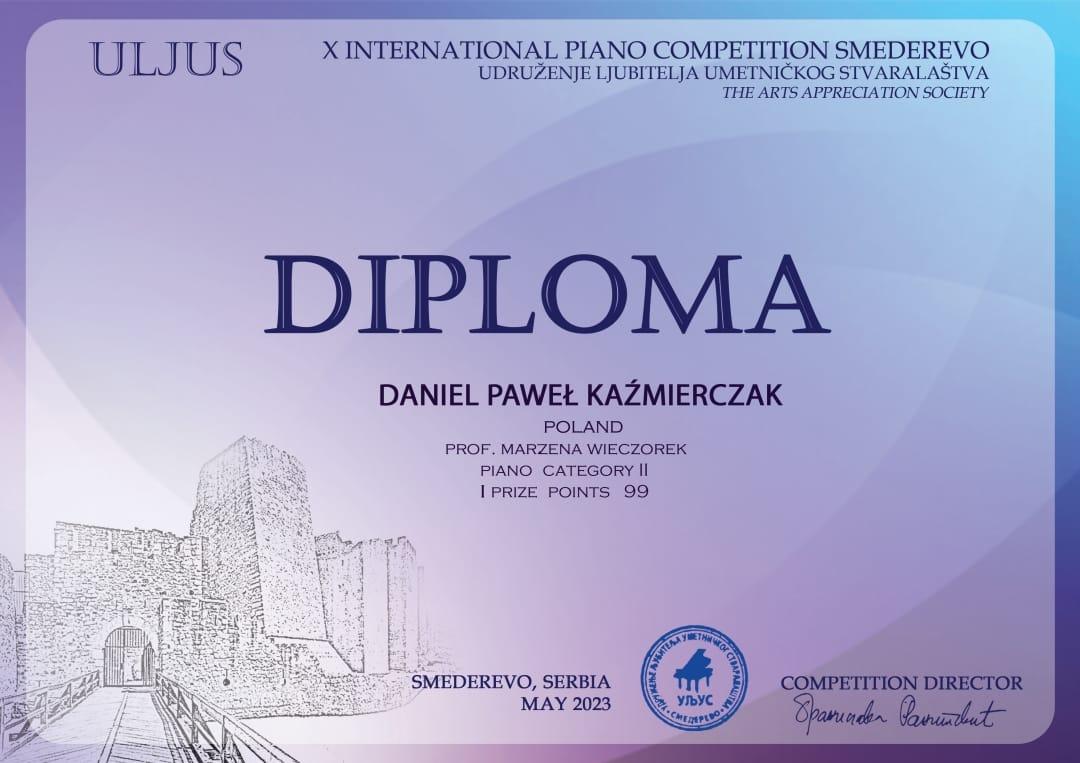 X International Piano Competition w Serbii V 2023