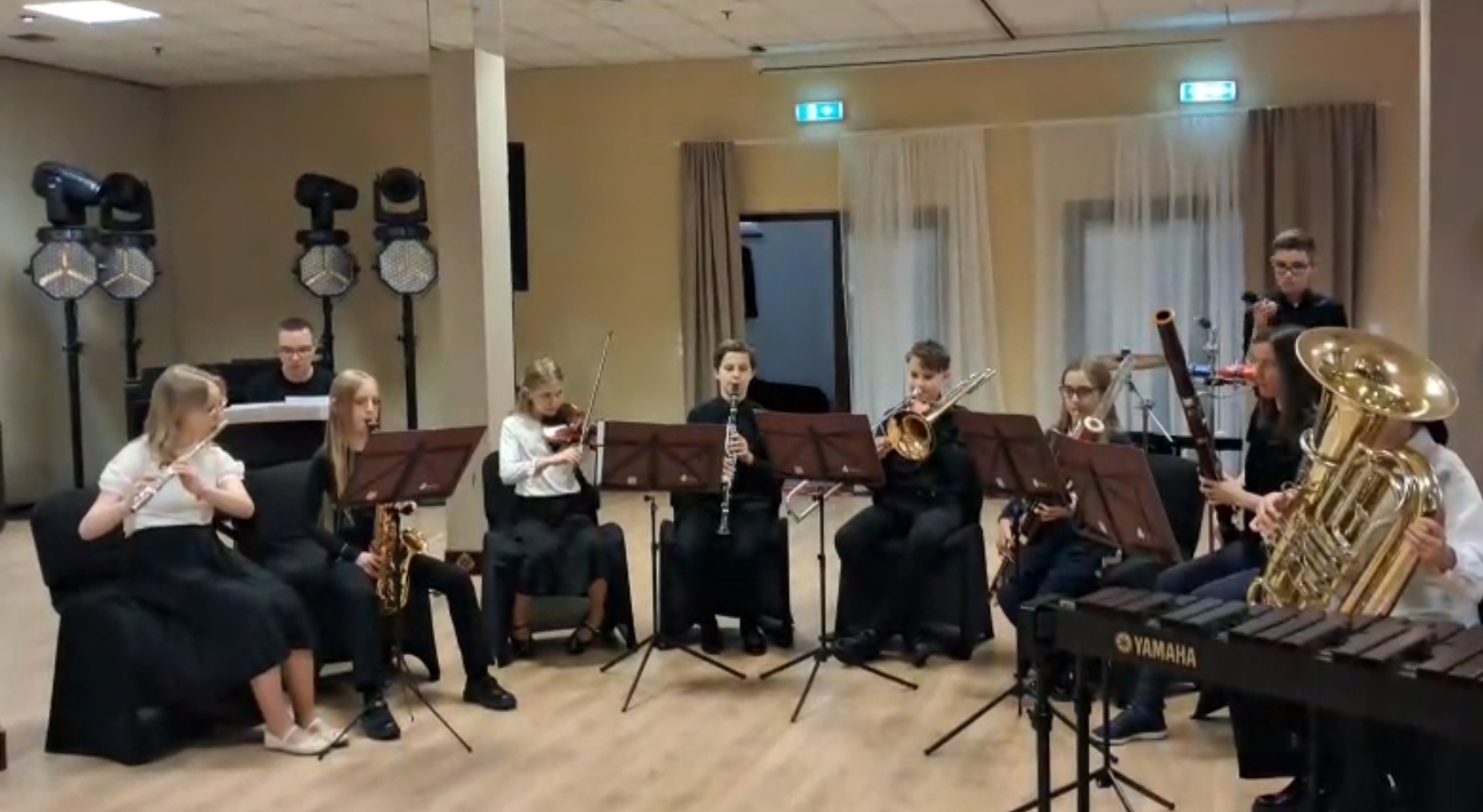 Koncert uczniów w Hotelu 500 w Tarnowie Podgórnym 14 IV 2026