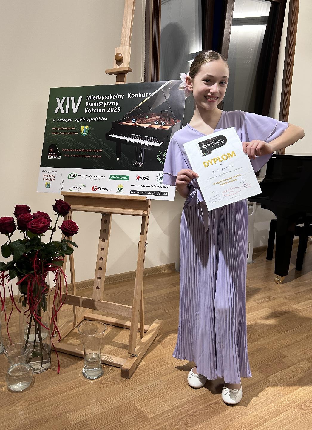 XIV Międzyszkolny Konkurs Pianistyczny w Kościanie 2 IV 2025